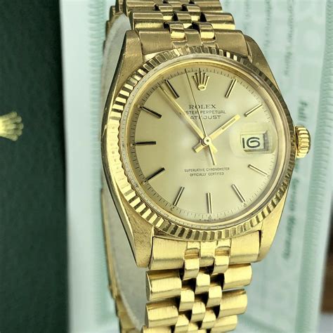 rolex datejust gold kaufen|gold rolex datejust for sale.